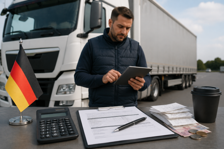 Zwrot podatku z Niemiec a praca w transporcie – jakie wydatki można uwzględnić w rozliczeniu?